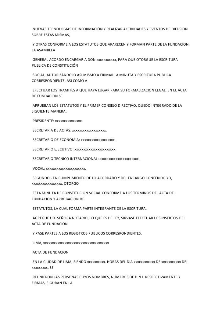 ejemplos de minutas de reuniones