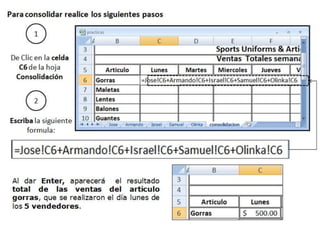 Desarrollo paso a paso
 