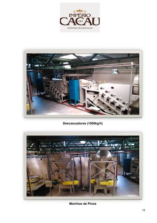 15
Descascadoras (1000kg/h)
Moinhos de Pinos
 