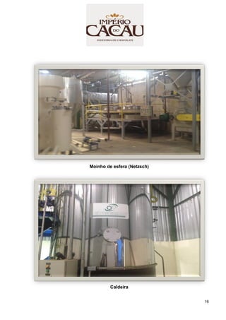 16
Moinho de esfera (Netzsch)
Caldeira
 