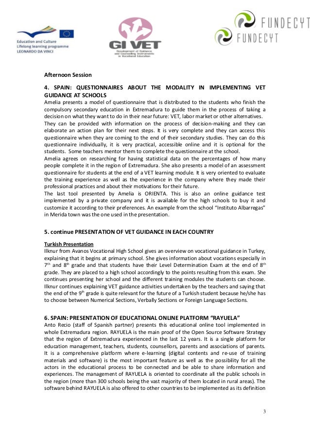 minutes of 2nd ld v partnership meeting in badajoz spain minutes from meeting