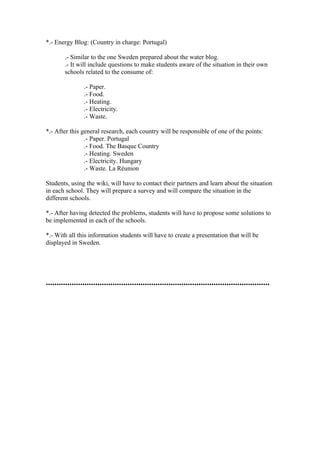 Minutes of the meeting in la réunion