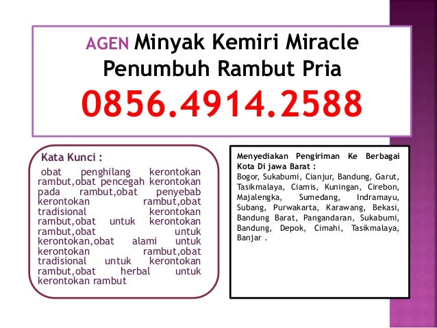 085649142588, Agen Obat Penghilang Kerontokan Rambut Dan 