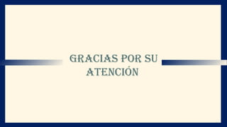 Gracias por su
Atención
 
