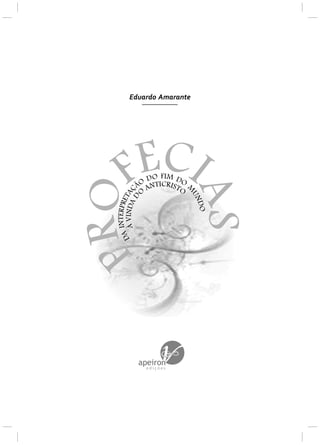 apeiron
e d i ç õ e s
Eduardo Amarante
MIFO DD OO MÃÇ U
A
N
T
D
ER
O
PRETNIAD
CRIT ISN TA OO
DADNIVÀ
 