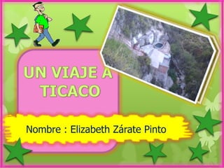 Nombre : Elizabeth Zárate Pinto
 