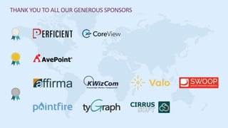 THANK YOU TO ALL OUR GENEROUS SPONSORS
 