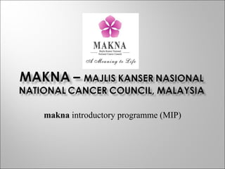 makna  introductory programme (MIP) 