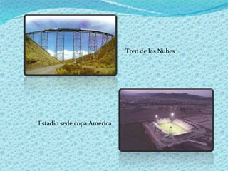 Tren de las Nubes Estadio sede copa América 