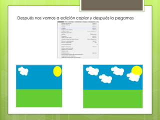 Después nos vamos a edición copiar y después lo pegamos
 
