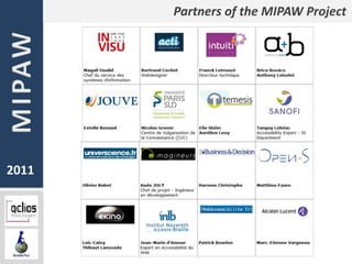 Partners of the MIPAW Project




2011
 