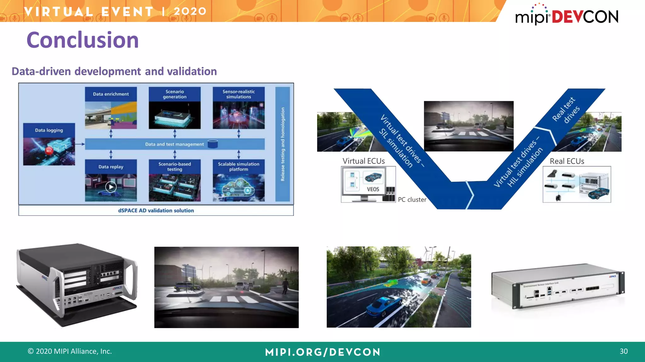 © 2020 MIPI Alliance, Inc. 30
Conclusion
 