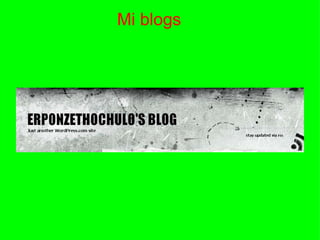 Mi blogs