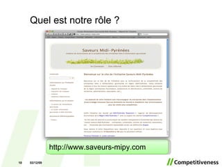 Quel est notre rôle ? http://www.saveurs-mipy.com 07/06/09 