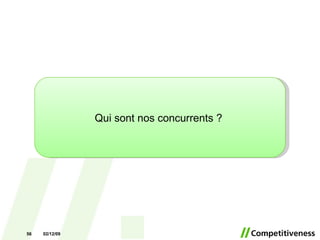 07/06/09 Qui sont nos concurrents ?  