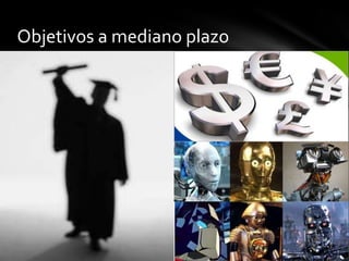 Objetivos a mediano plazo