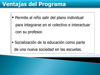 Usa el software libre elaborado en Venezuela. Carga en el equipo el pensum del 1er. trimestre para primer grado.