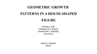 Exploring Geometric Growth Patterns in House-Shaped Figures: Formulas ...