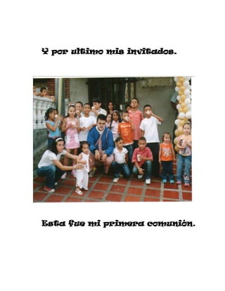 Mi primera comunion