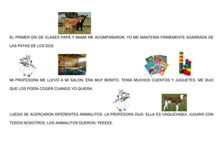 Mi primer dia de clases completo | PDF