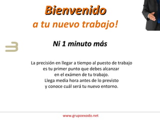 Mi primer dia de trabajo | PPT