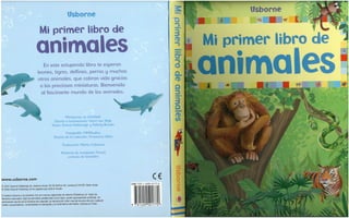 Mi primer libro de animales (Ed. usborne)