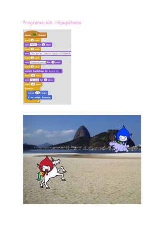 Programación: Hipopótamo
 