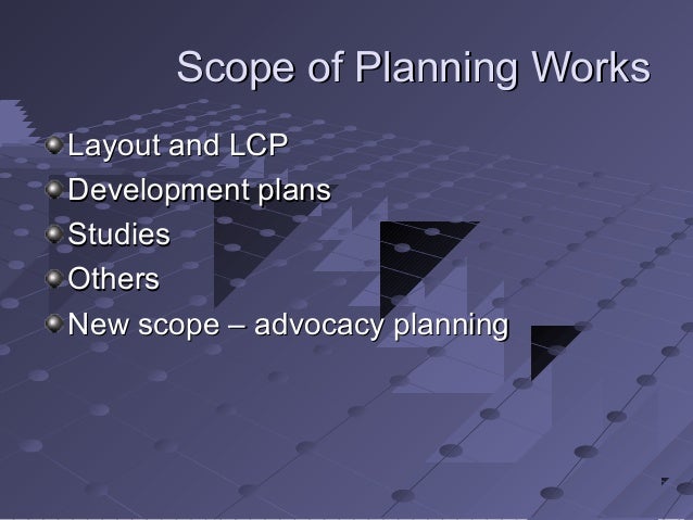 Role Of Malaysian Institute Of Planners