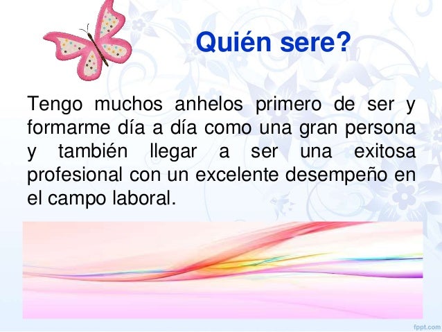 Mi proyecto de vida