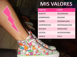 MIS VALORES 