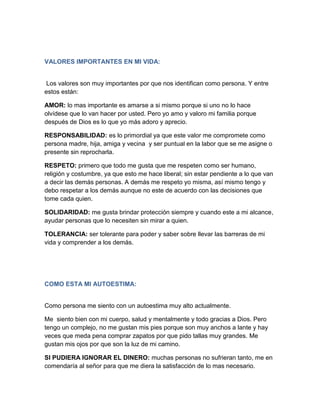 Mi proyecto de vida liliana petro