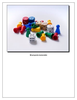 Mi proyecto memorable