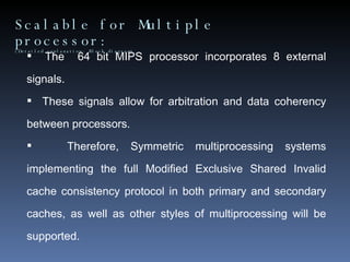 Mips 64 | PPT