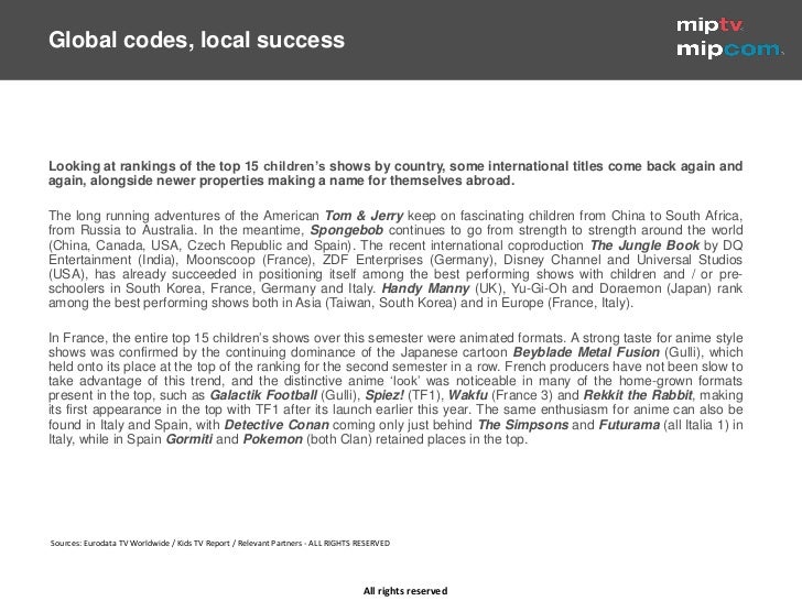 Kids Tv Trends A Global Insight Into The Animation Marketplace