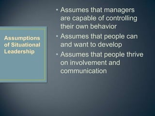 Situational LeadershipThe four facets of efficient leadership.Leaders Perspective!Relationship BuildingTask Focus