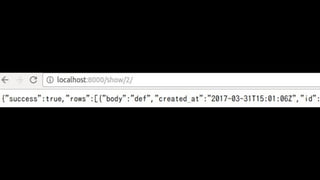 Simplest API Server "miq"