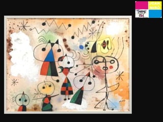 Mulher e Pássaro ao Luar (1949), Joan Miró.<br />