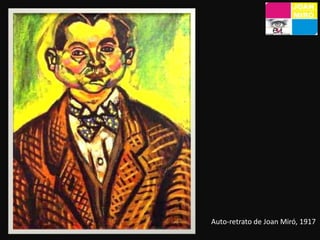 Auto-retrato de Joan Miró, 1917<br />