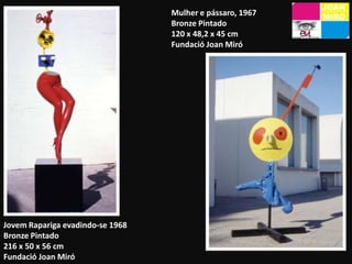 Escultura de ¿Miró? en el patio del Museo Nacional Centro de Arte Reina Sofía de Madrid (España)<br />