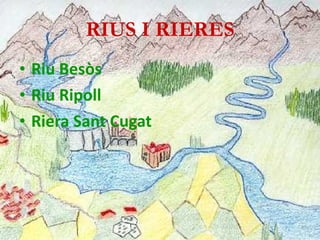 RIUS I RIERES Riu Besòs Riu Ripoll Riera Sant Cugat 