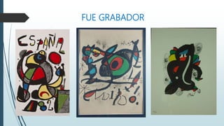 FUE GRABADOR