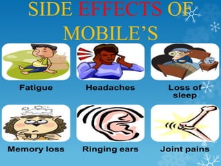 SIDE EFFECTS OF 
Ѱ’S 
 