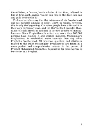 Miracles of Prophet Muhammad (صلى الله عليه وسلم) | PDF