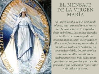 Virgen de La Medalla Milagrosa, PDF, María, madre de Jesús