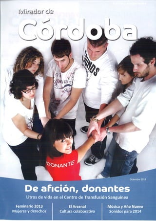 Articulo publicado en número 1 Revista Mirador de Córdoba Noviembre 2013. CRTS Córdoba
