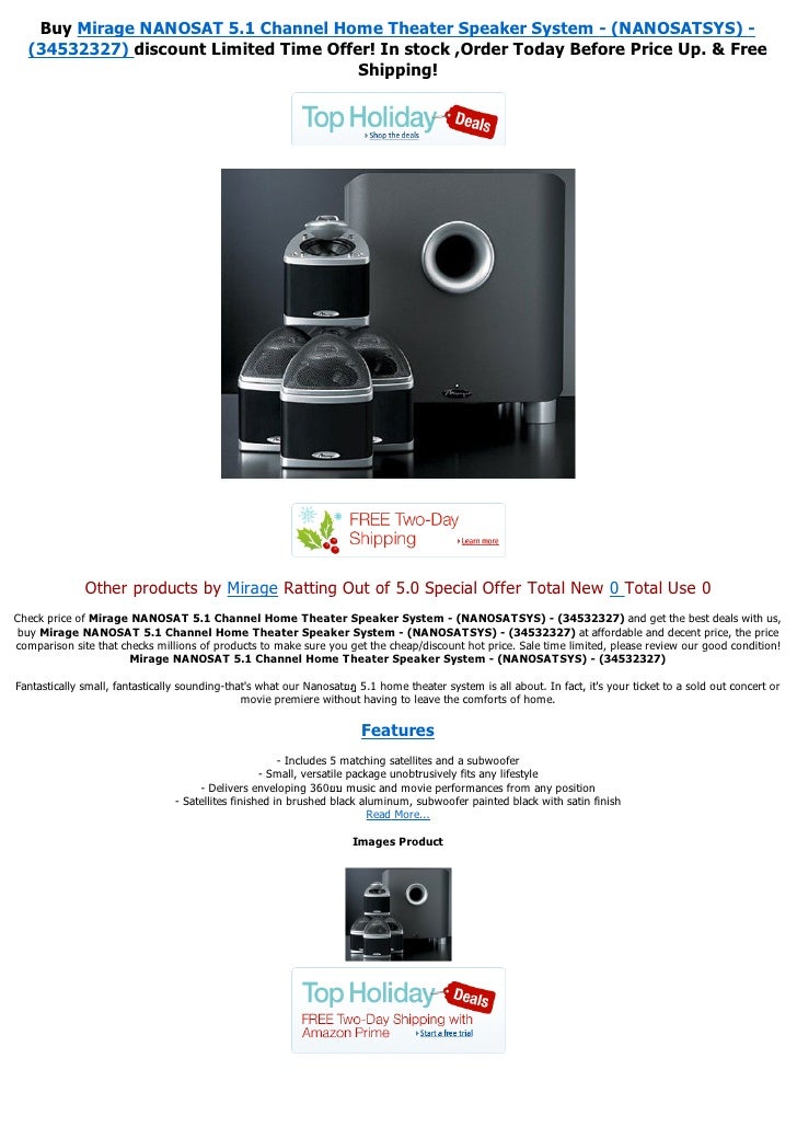 mirage nanosat 5.1