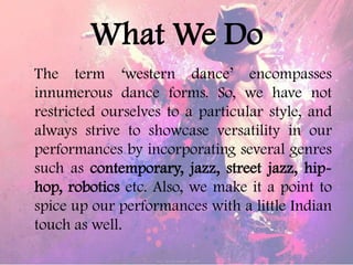Mirage(western dance) | PPTX