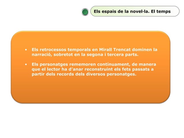 Mirall trencat. guia de lectura | PPT