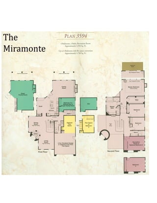 Miramonte Floor Plans