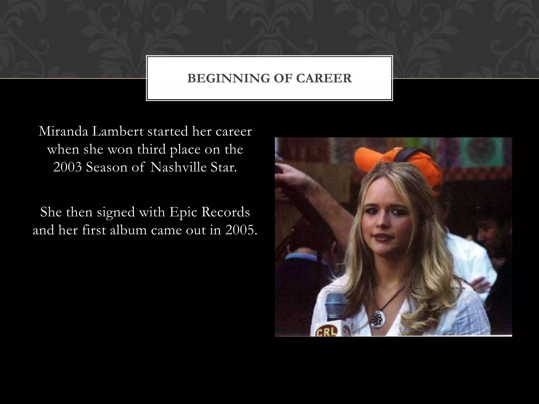 Miranda lambert | PPT